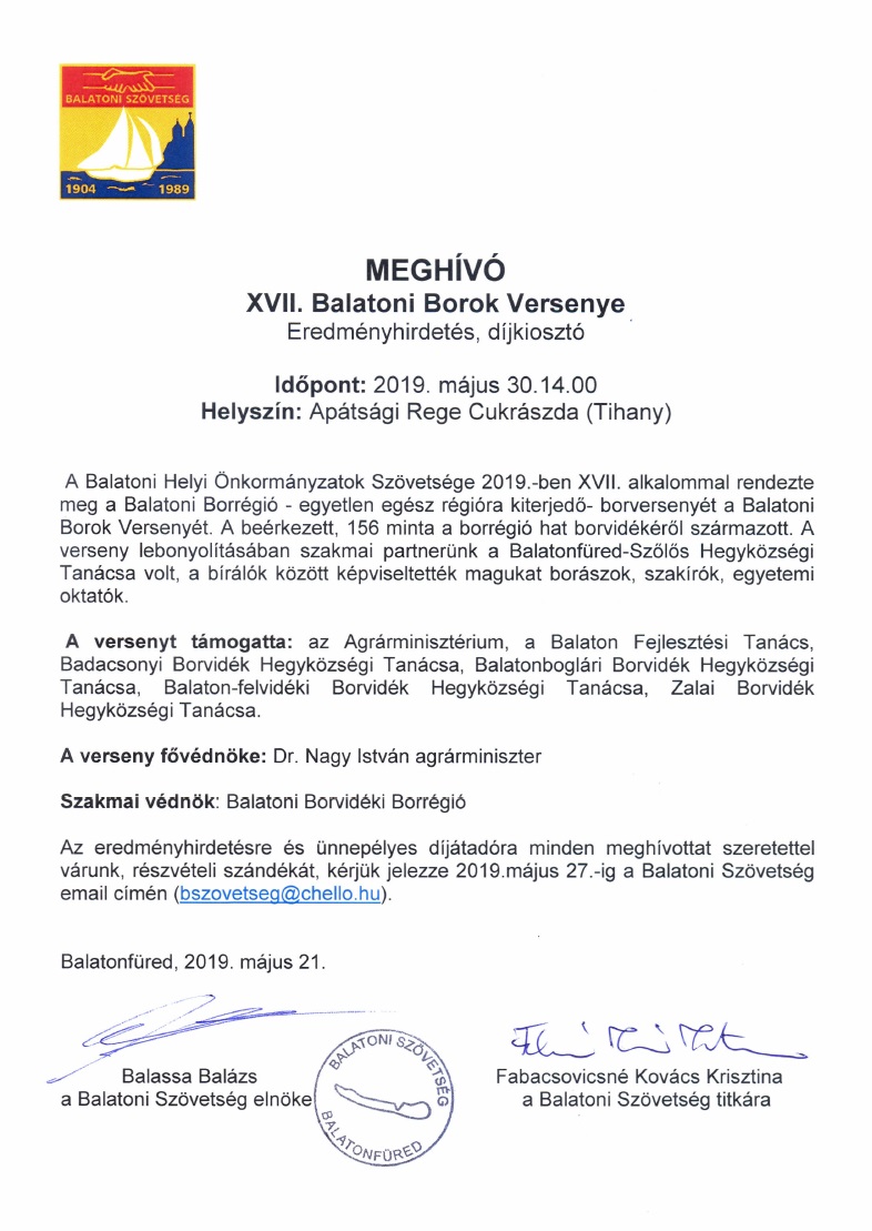 MEGHIVO BBV2019.